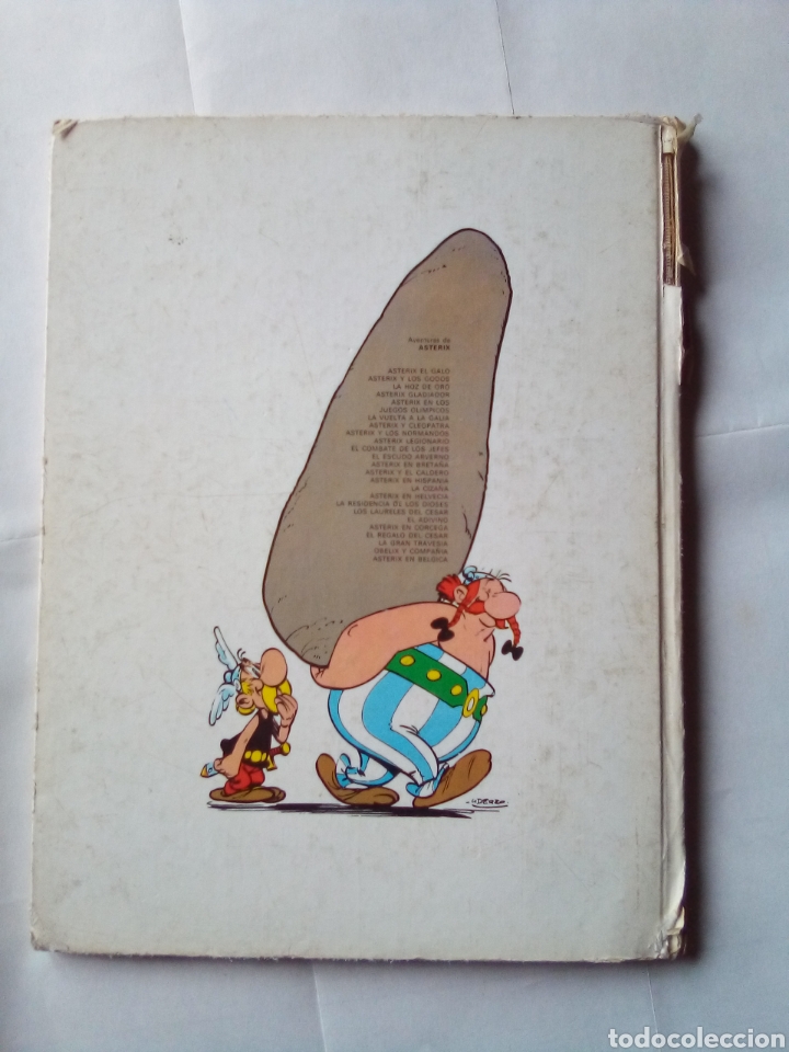 Libros de segunda mano: La hoz de oro Ast&eacute;rix y Ob&eacute;lix ediciones Junior 1978 - Foto 3
