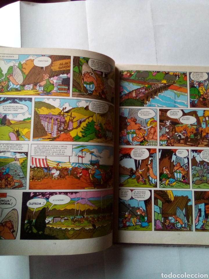 Libros de segunda mano: La hoz de oro Ast&eacute;rix y Ob&eacute;lix ediciones Junior 1978 - Foto 4
