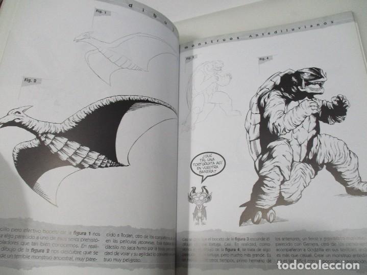 Libros de segunda mano: VV.AA. C&oacute;mo dibujar monstruos W7388 - Foto 2