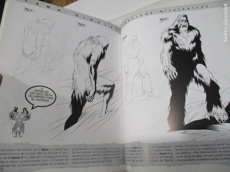 Libros de segunda mano: VV.AA. C&oacute;mo dibujar monstruos W7388 - Foto 4