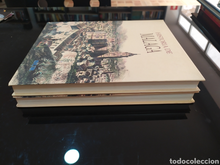 Libros de segunda mano: Historia de M&aacute;laga. Autores varios. 2 tomos - Foto 3