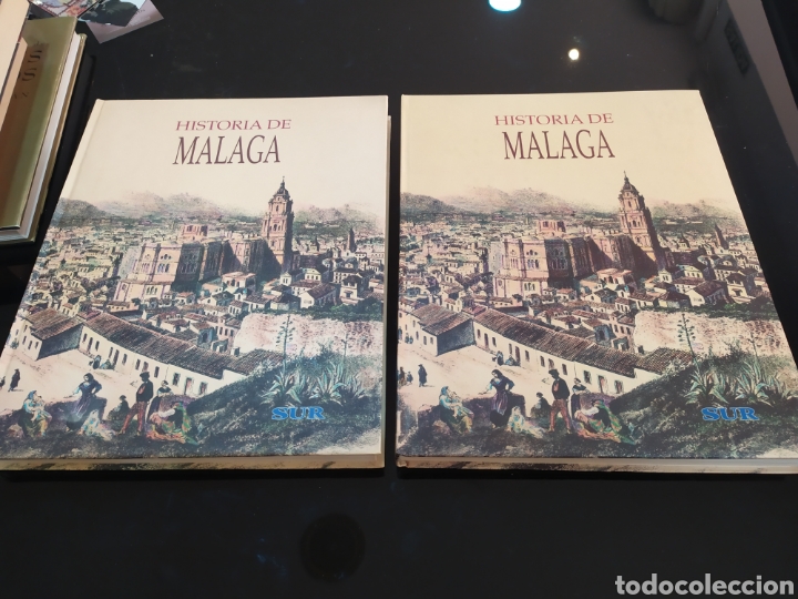 Libros de segunda mano: Historia de M&aacute;laga. Autores varios. 2 tomos - Foto 1