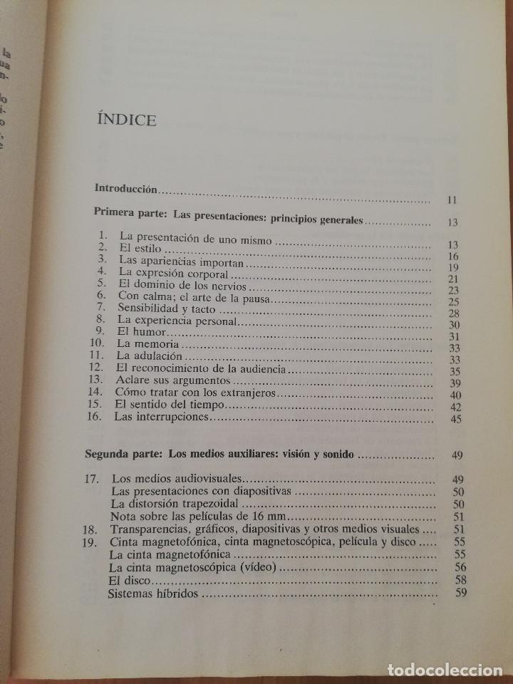 Libros de segunda mano: C&Oacute;MO PRESENTAR CON &Eacute;XITO NUESTRAS IDEAS A LOS DEM&Aacute;S (GREVILLE JANNER) - Foto 3