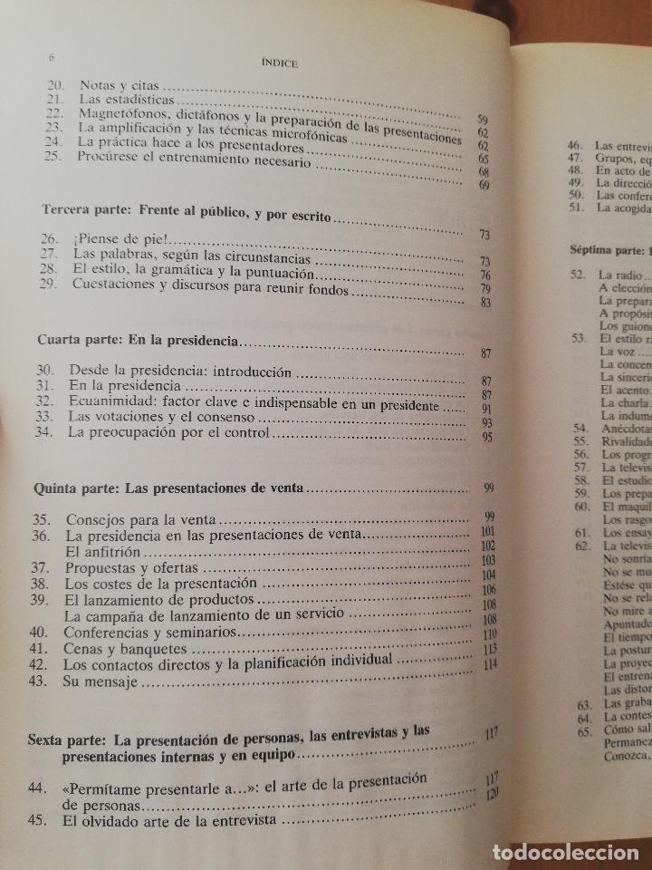 Libros de segunda mano: C&Oacute;MO PRESENTAR CON &Eacute;XITO NUESTRAS IDEAS A LOS DEM&Aacute;S (GREVILLE JANNER) - Foto 4