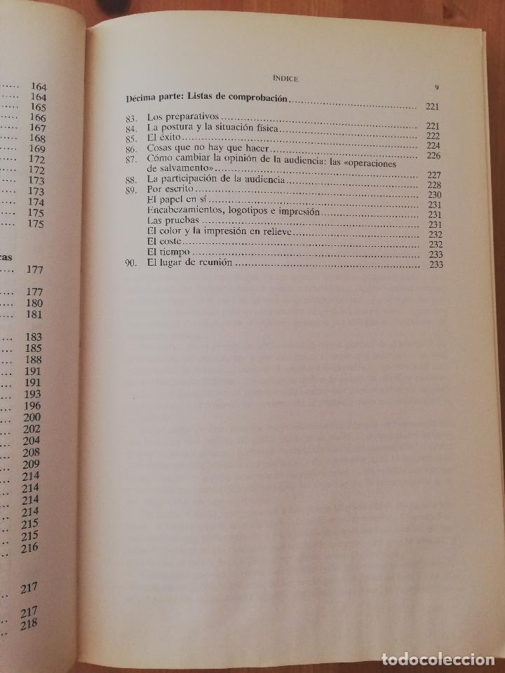 Libros de segunda mano: C&Oacute;MO PRESENTAR CON &Eacute;XITO NUESTRAS IDEAS A LOS DEM&Aacute;S (GREVILLE JANNER) - Foto 6