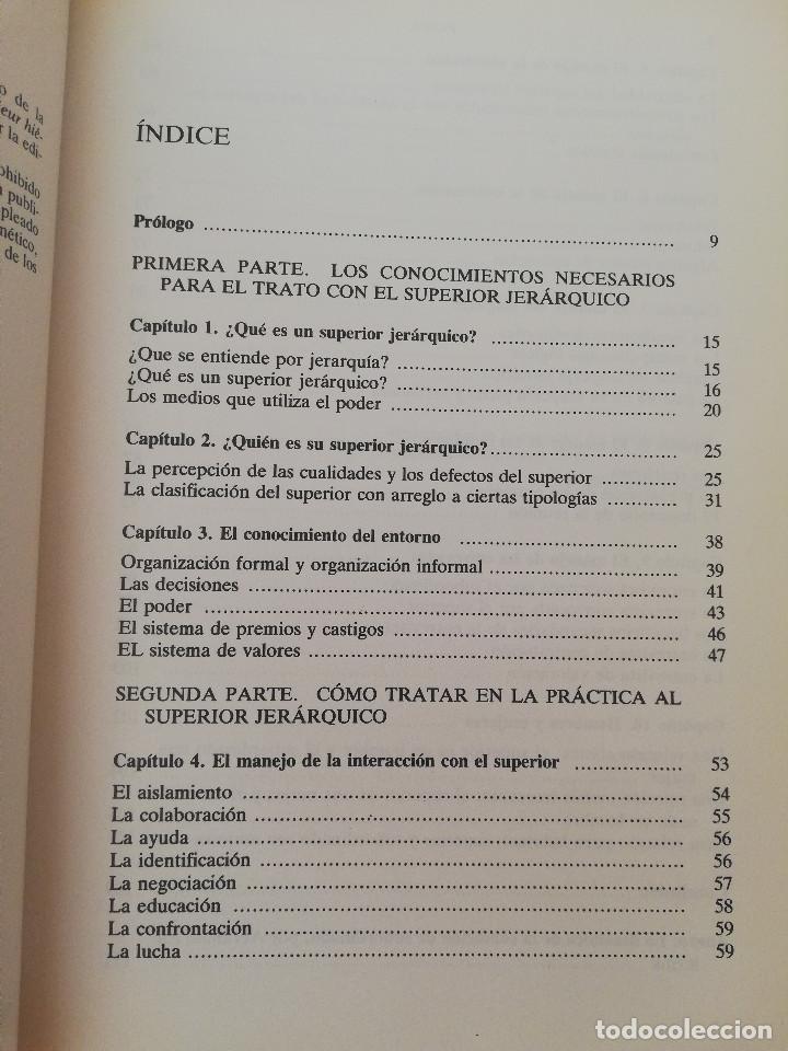 Libros de segunda mano: C&Oacute;MO TRATAR EFICAZMENTE CON EL JEFE (GUY DESAUNAY) - Foto 3