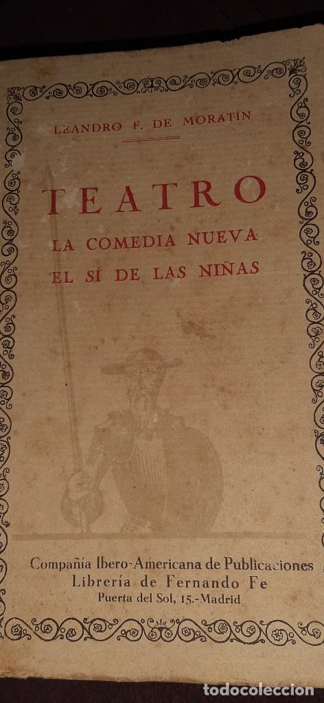 Libros de segunda mano: TEATRO. LA COMEDIA NUEVA. EL SI DE LAS NI&Ntilde;AS. LEANDRO F. DE MORATIN - Foto 1