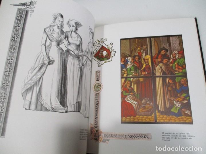 Libros de segunda mano: Vida y costumbre de La Edad Media Vestidos y complementos W7455 - Foto 4