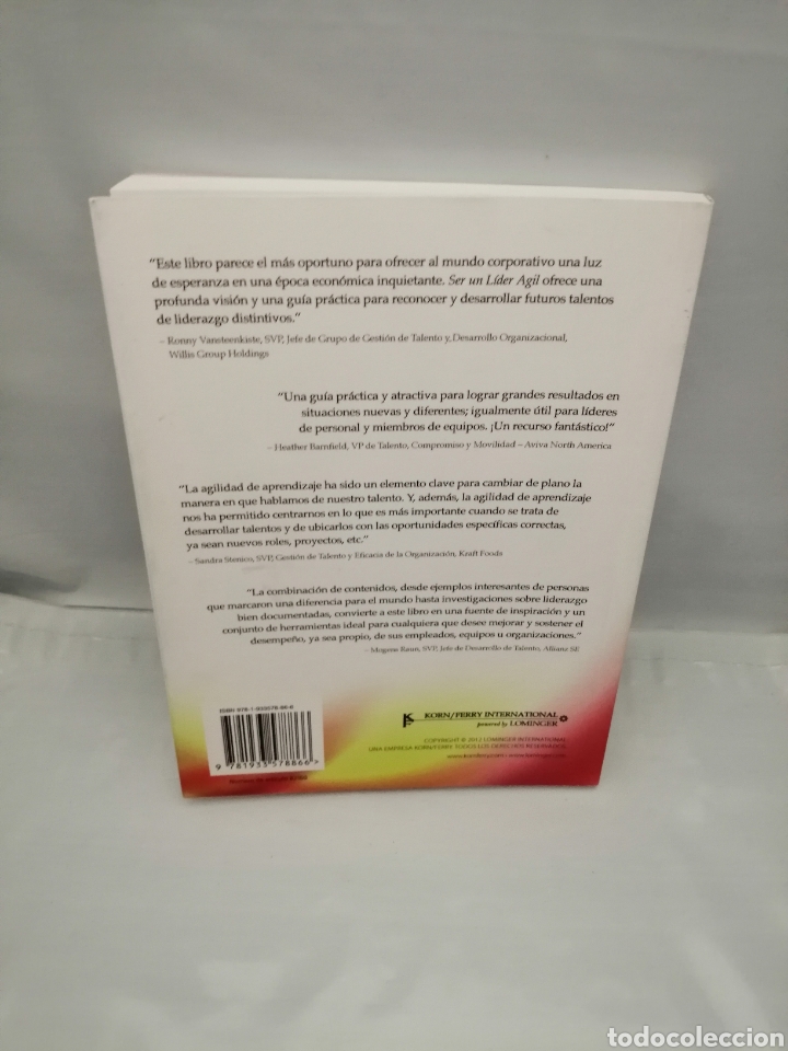 Libros de segunda mano: SER UN L&Iacute;DER &Aacute;GIL - Foto 2