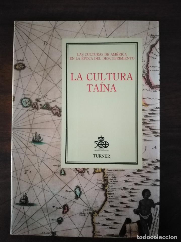 Libros de segunda mano: La Cultura Ta&iacute;na. Quinto Centenario. - Foto 1