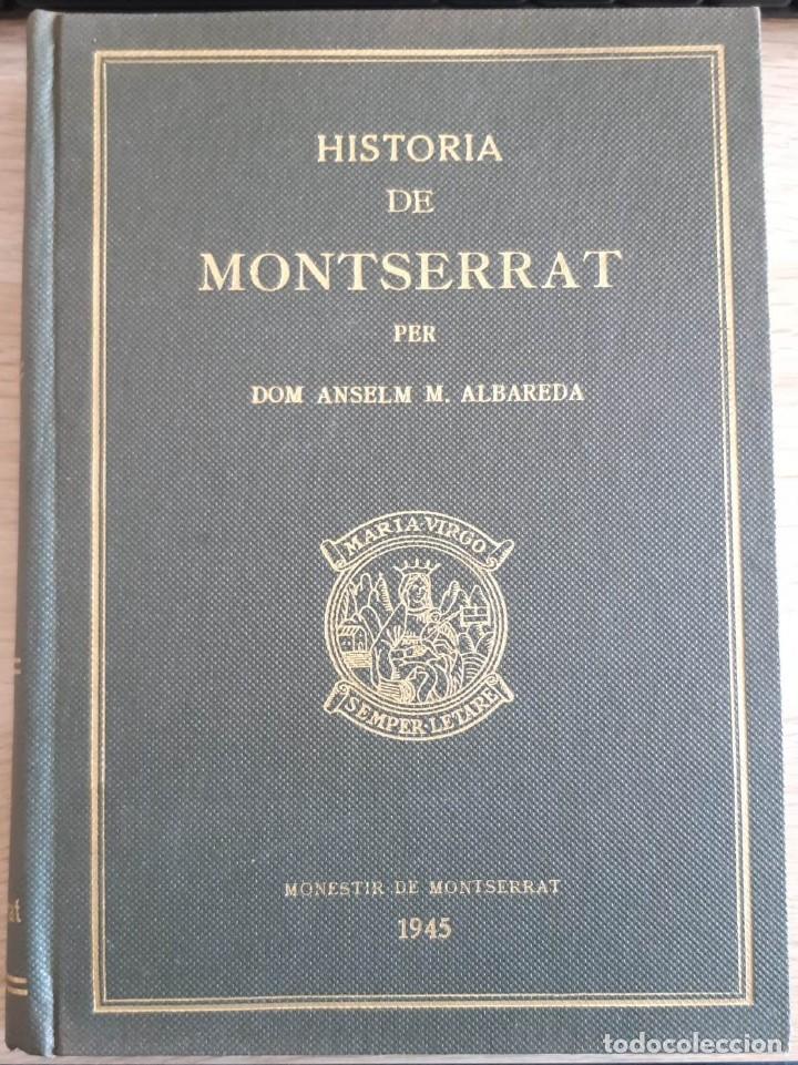 Libros de segunda mano: Historia de Montserrat, Dom Anselm M. Albareda, 1945 - Foto 1