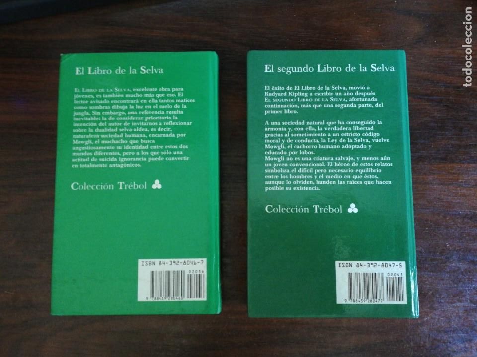Libros de segunda mano: El libro de la selva / El segundo libro de la selva. Rudyard Kipling. 1991. Gaviota - Foto 2