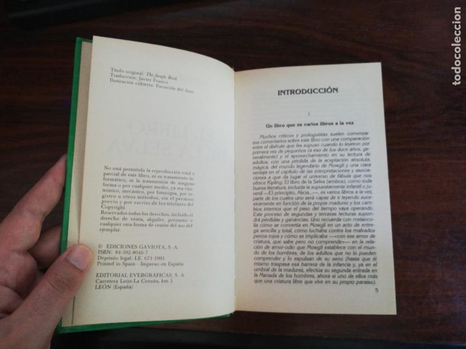 Libros de segunda mano: El libro de la selva / El segundo libro de la selva. Rudyard Kipling. 1991. Gaviota - Foto 5