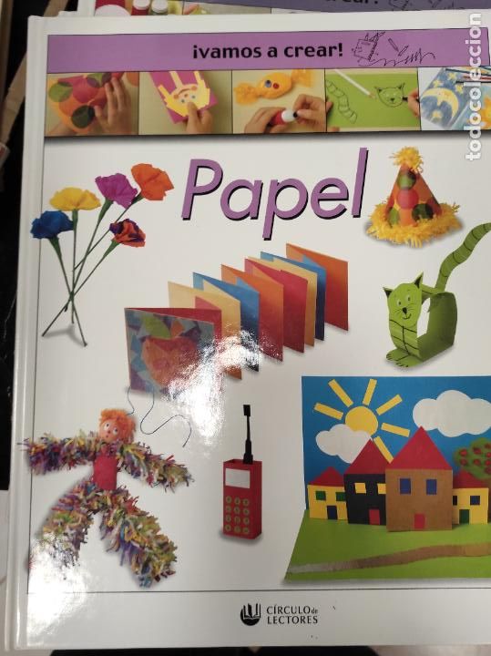 Libros de segunda mano: VAMOS A CREAR PAPEL - C&Iacute;RCULO DE LECTORES - - Foto 1