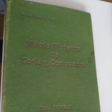 Libros de segunda mano: MÉTODO MODERNO DE CORTE Y CONFECCIÓN - ADRADA DE TAPIAS, Mª JESÚS - 3ª EDICION 1959. Lote 268952354