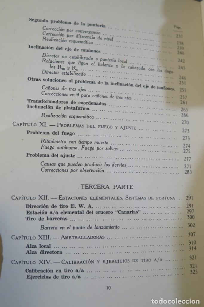 Libros de segunda mano: TIRO NAVAL ANTIA&Eacute;REO. FONTENLA - Foto 8