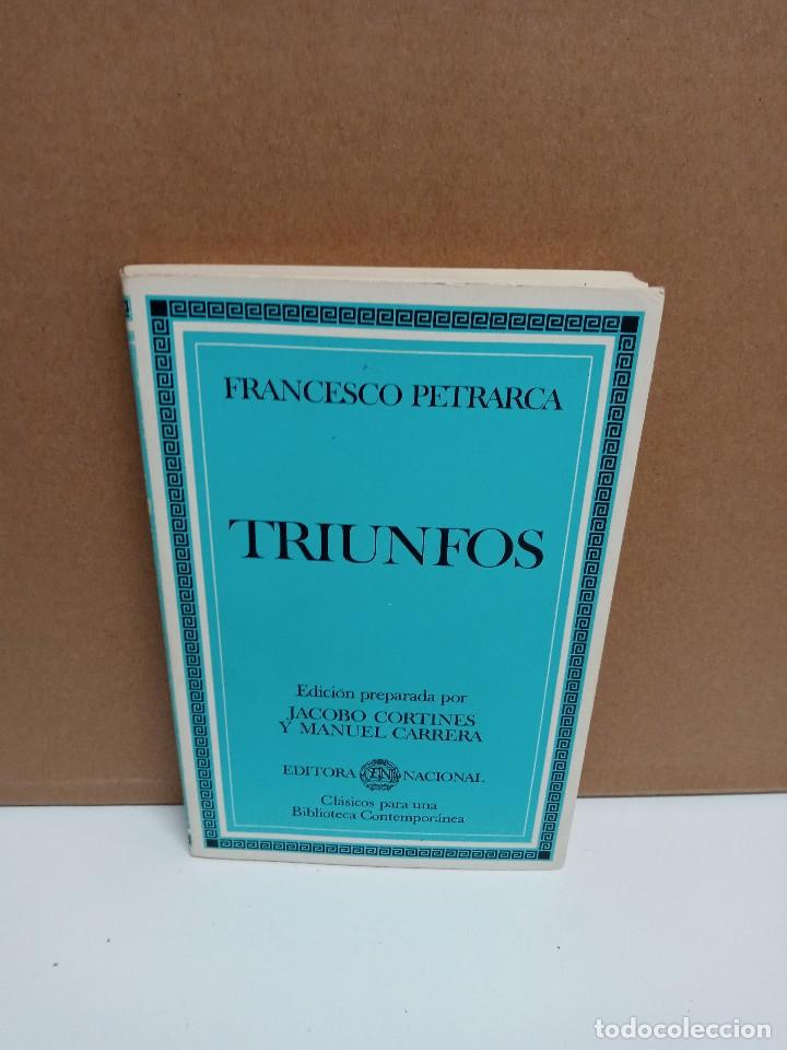 Libros de segunda mano: Francesco Petrarca - Triunfos - Editora Nacional - Foto 1