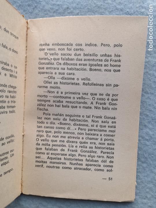 Libros de segunda mano: A morte de Frank Gonz&aacute;lez. X. Fern&aacute;ndez Ferreiro - Foto 3