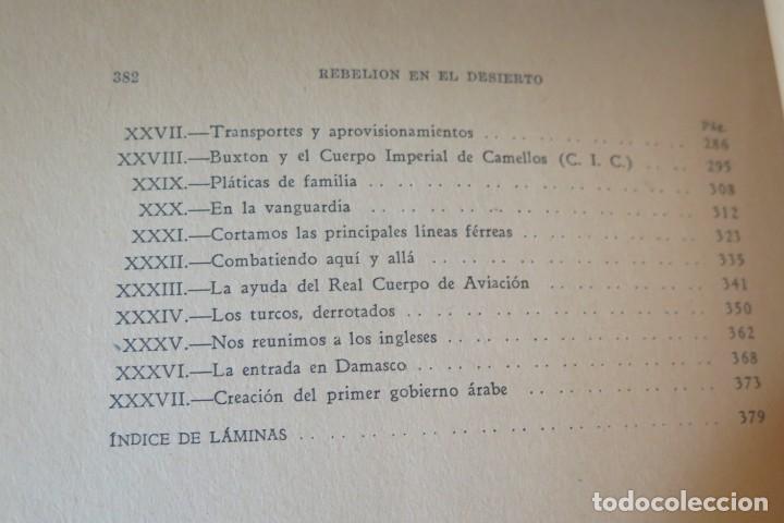 Libros de segunda mano: REBELION EN EL DESIERTO. T.E.LAWRENCE - Foto 1