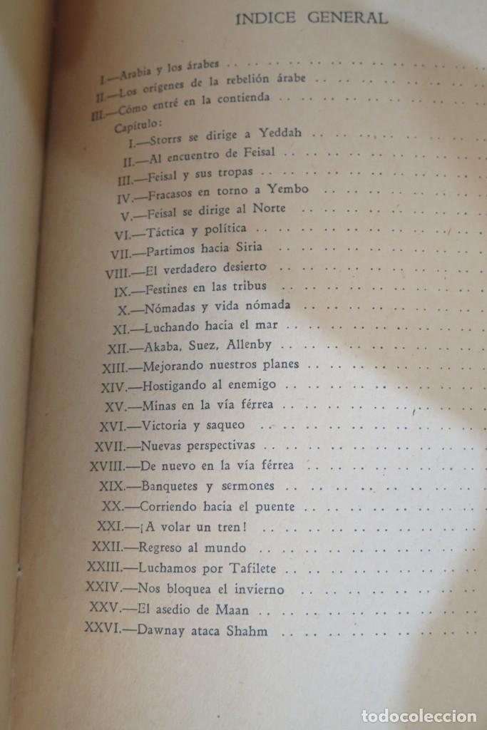 Libros de segunda mano: REBELION EN EL DESIERTO. T.E.LAWRENCE - Foto 2
