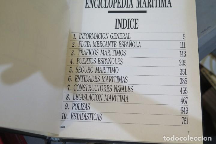 Libros de segunda mano: ENCICLOPEDIA MAR&Iacute;TIMA - Foto 2