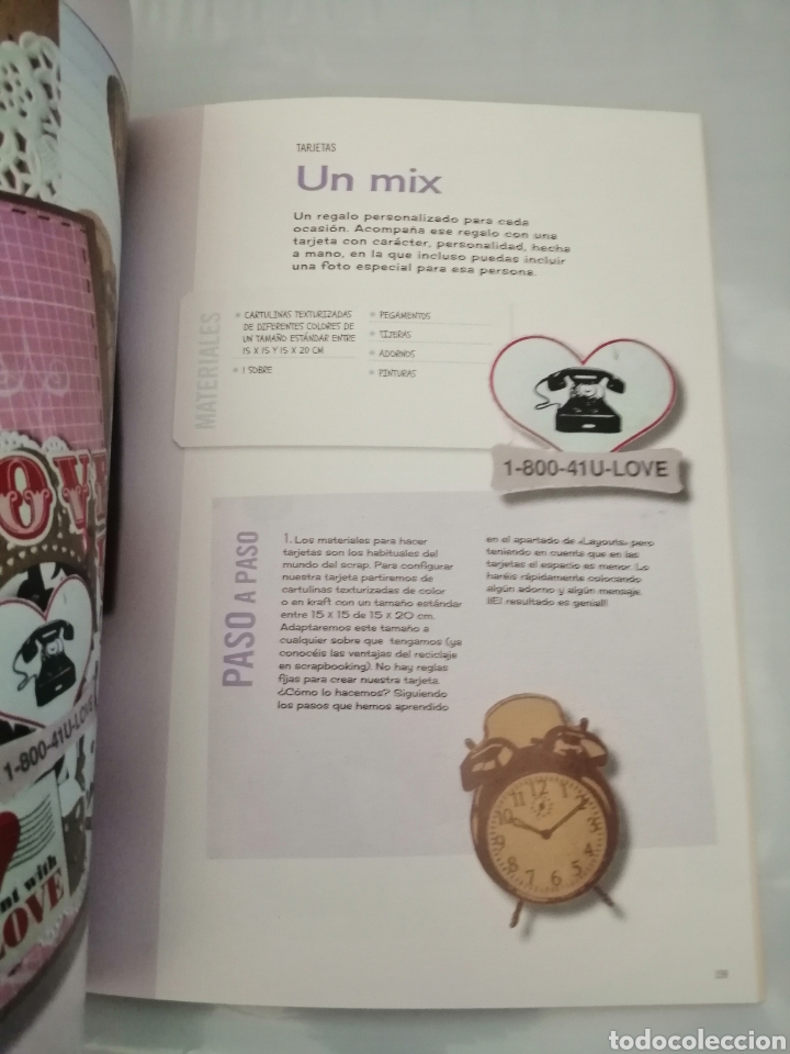 Libros de segunda mano: MISI&Oacute;N SCRAPBOOKING: LIBRO DE RECORTES (PRIMERA EDICI&Oacute;N) - Foto 3