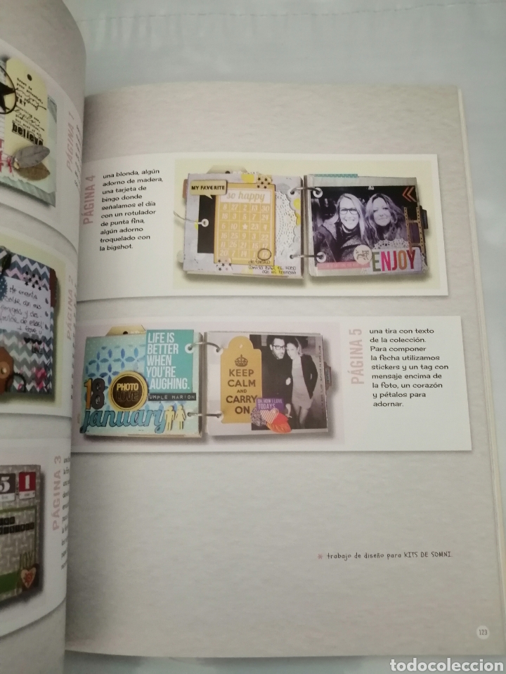 Libros de segunda mano: MISI&Oacute;N SCRAPBOOKING: LIBRO DE RECORTES (PRIMERA EDICI&Oacute;N) - Foto 4