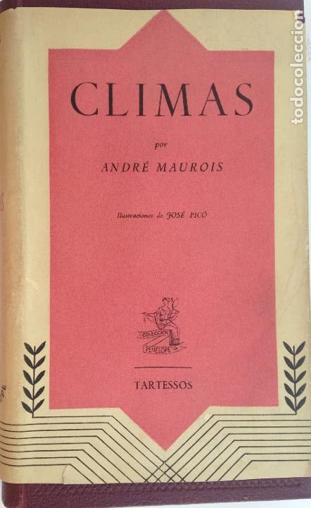 Libros de segunda mano: Climas - A Maurois - Foto 1