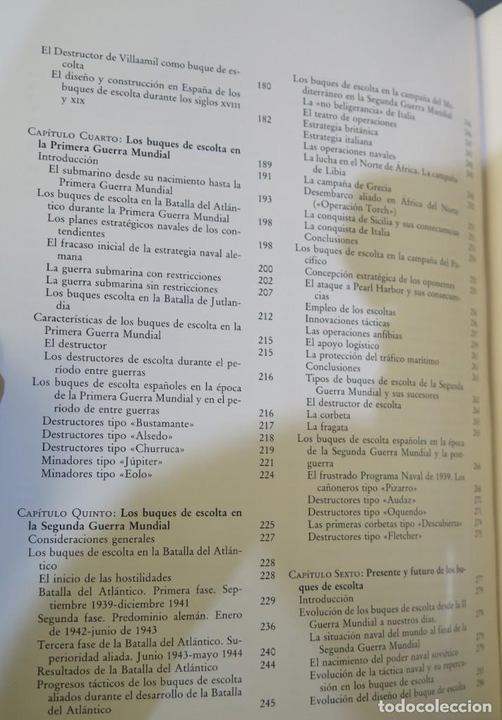 Libros de segunda mano: EL BUQUE DE ESCOLTA EN LA ARMADA ESPA&Ntilde;OLA. JESUS SALGADO ALBA. EJEMPLAR NUMERADO - Foto 5