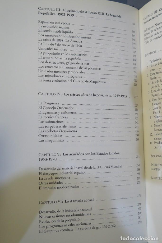 Libros de segunda mano: LA PROPULSION MECANICA EN LA ARMADA. ANTONIO DE LA VEGA - Foto 3