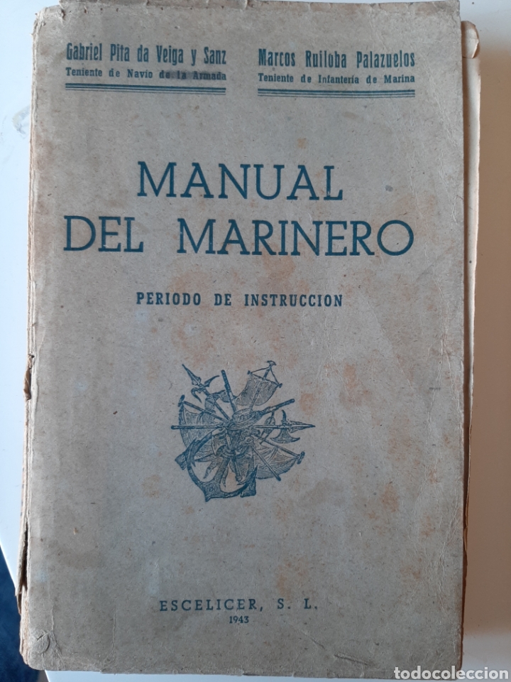 Libros de segunda mano: Manual del marinero. 1943 - Foto 1