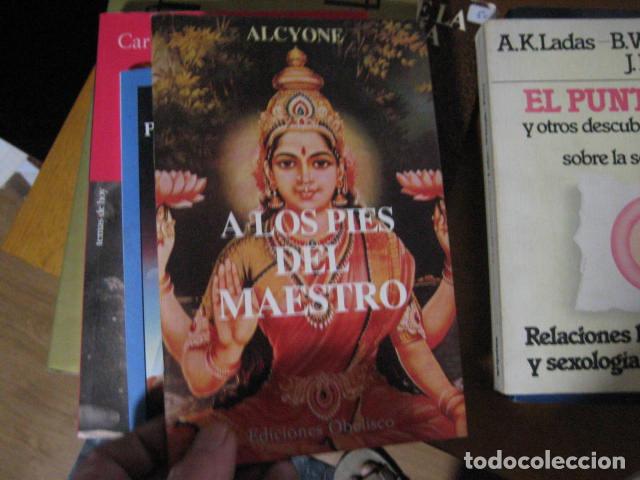 Libros de segunda mano: A LOS PIES DEL MAESTRO &middot;&middot;&middot;&middot;&middot; ALCYONE OBELISCO - Foto 1