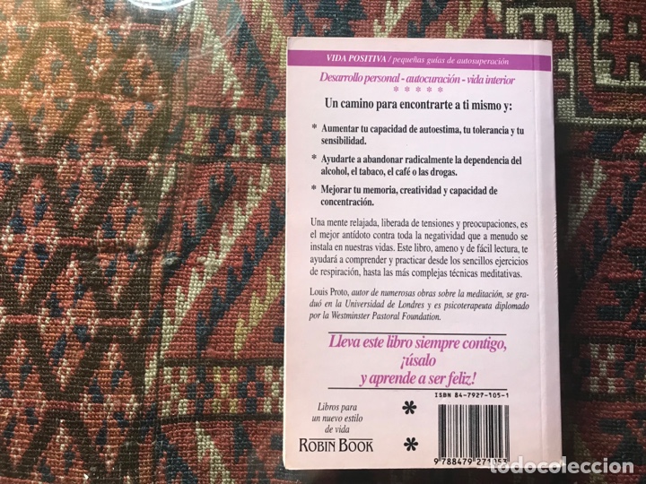 Libros de segunda mano: Aprender a meditar. Louis Proto - Foto 2