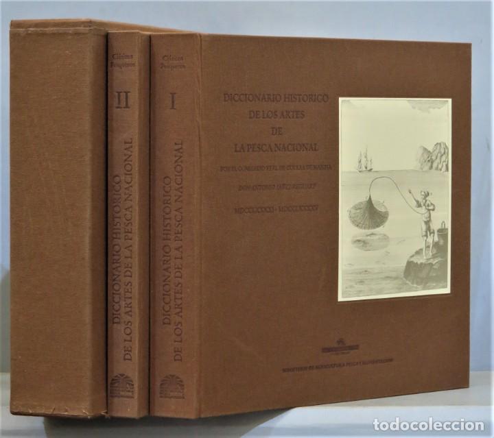 Livros em segunda m&atilde;o: DICCIONARIO HIST&Oacute;RICO DE LOS ARTES DE LA PESCA NACIONAL. ANTONIO S&Aacute;NCHEZ REGUART. 2 TOMOS. FACSIMIL