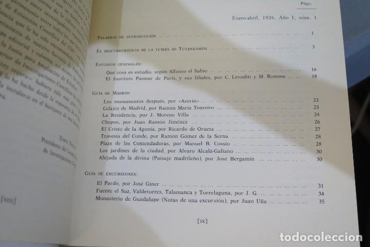 Libros de segunda mano: 1987.- RESIDENCIA. 1926-1934. FACS&Iacute;MIL - Foto 3