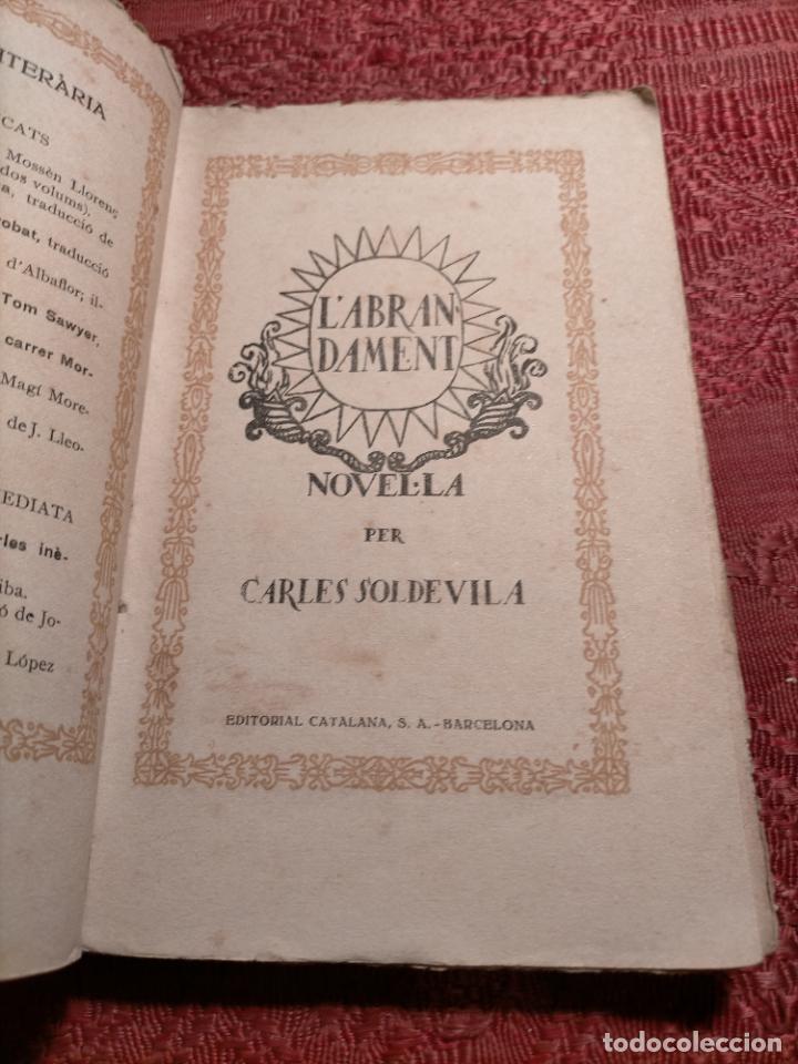 Libros de segunda mano: Labrandament novel&middot;la per carles soldevila - Foto 4