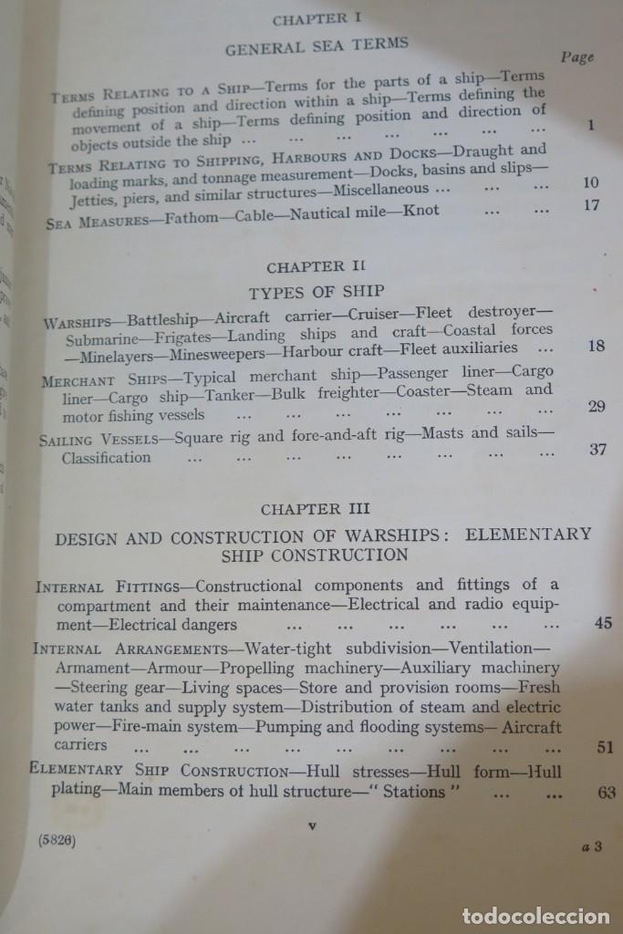 Libros de segunda mano: MANUAL OF SEAMANSHIP. 1951. 2 TOMOS - Foto 2