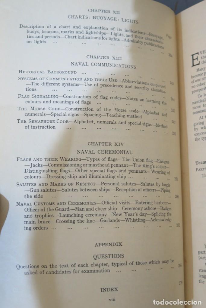 Libros de segunda mano: MANUAL OF SEAMANSHIP. 1951. 2 TOMOS - Foto 5