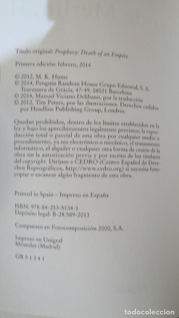 Libros de segunda mano: 2014.- MUERTE DE UN IMPERIO. HUME - Foto 2