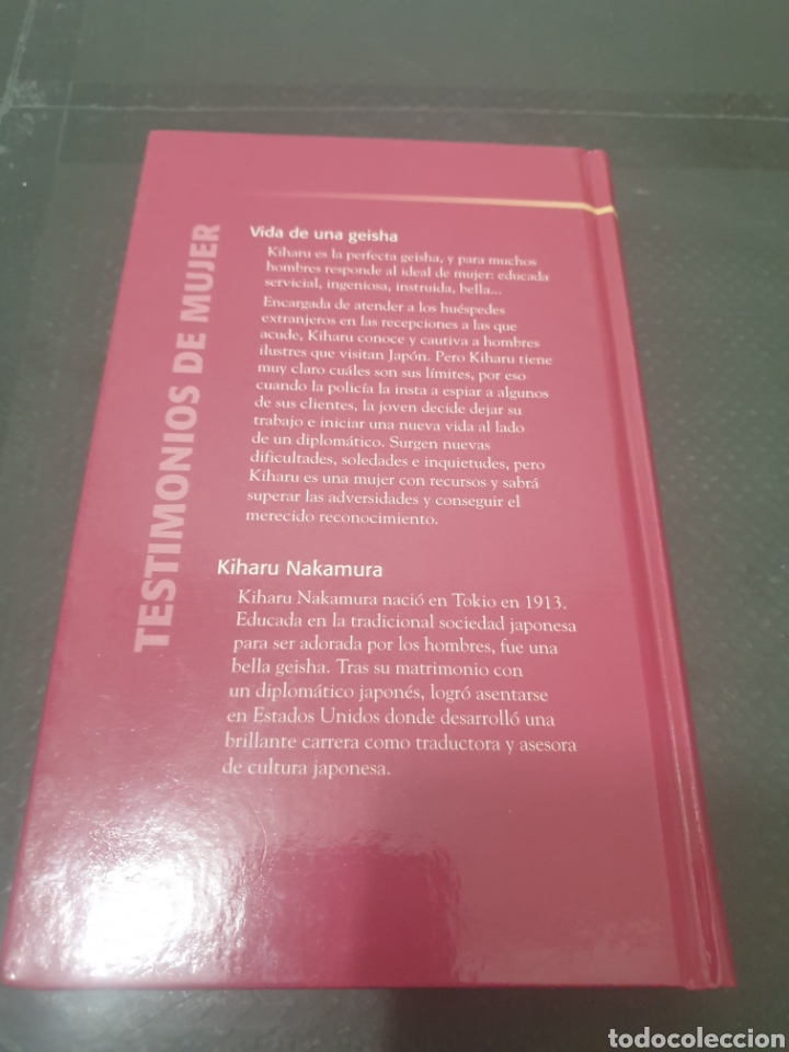 Libros de segunda mano: Vida de una geisha, 2001, kiharu nakamura - Foto 4