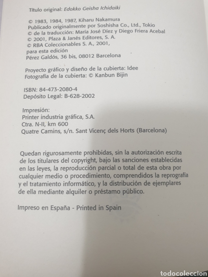 Libros de segunda mano: Vida de una geisha, 2001, kiharu nakamura - Foto 6