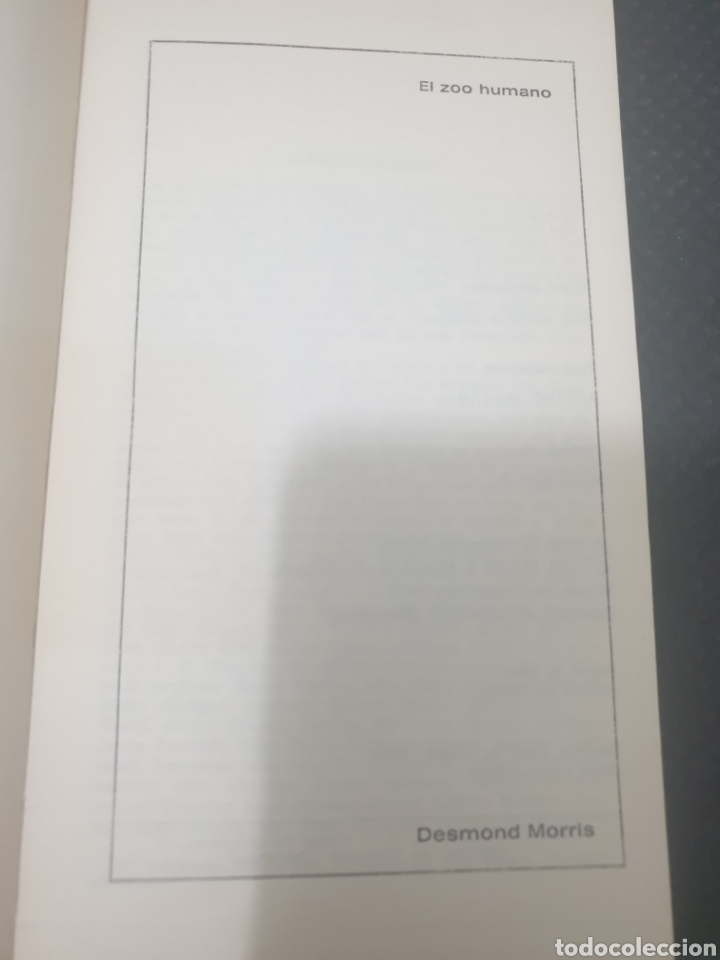 Libros de segunda mano: El zoo humano, 1973, desmond morris - Foto 5