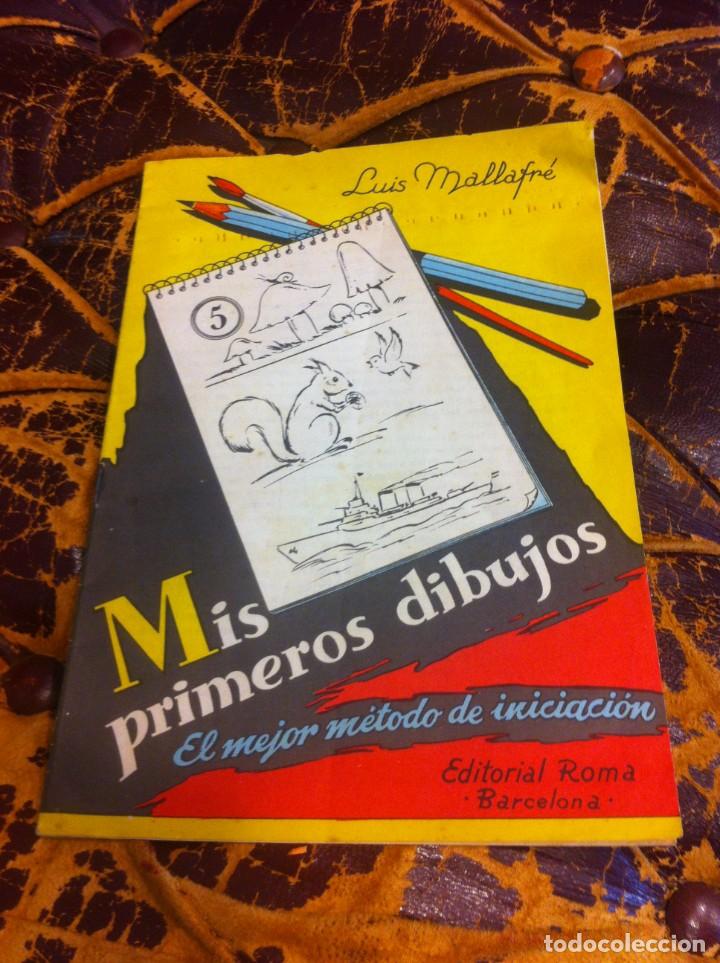 Libros de segunda mano: LUIS MALLAFR&Eacute;. MIS PRIMEROS DIBUJOS. (N&ordm; 5) EDITORIAL ROMA - Foto 1