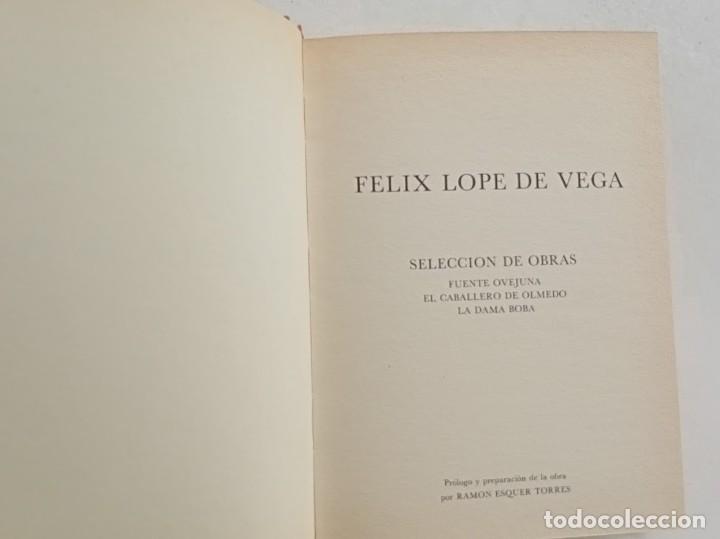 Libros de segunda mano: lope de vega, varios - Foto 3