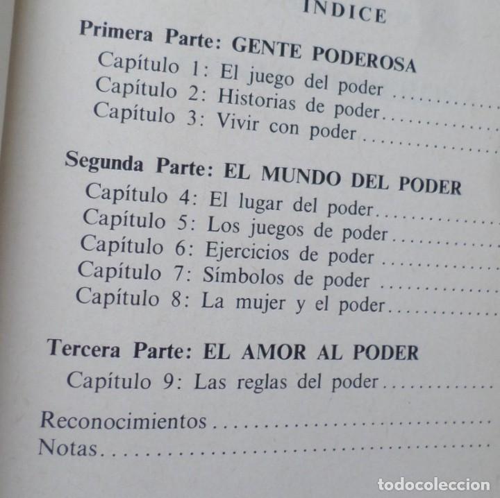 Libros de segunda mano: EL PODER - Como obtenerlo y como emplearlo - Michael Korda - Foto 3