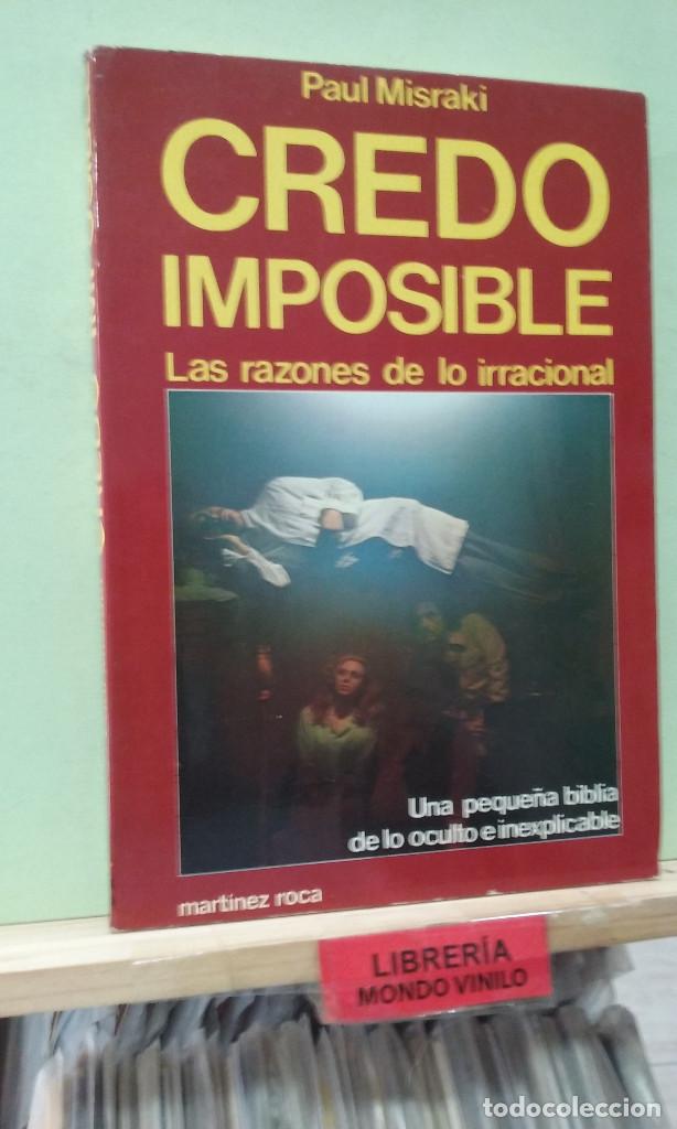 Libros de segunda mano: Credo imposible. Paul Misraki - Foto 1