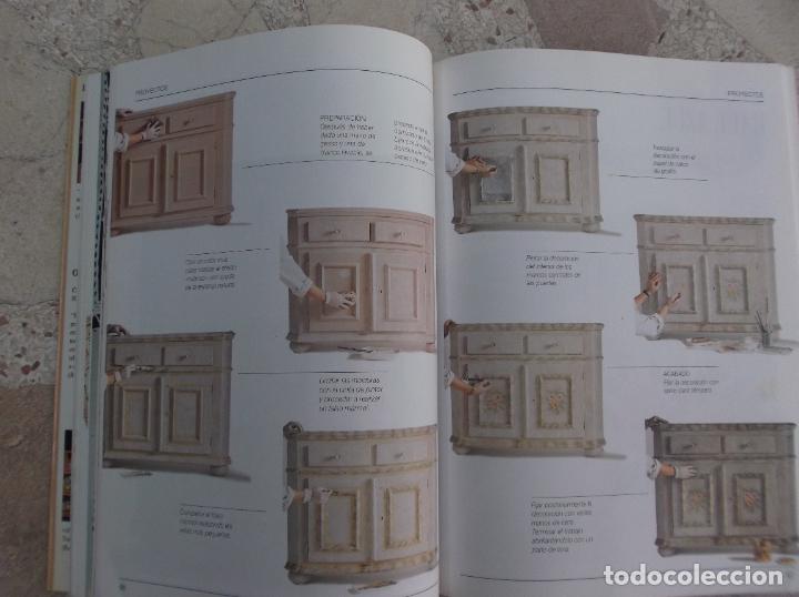 Libros de segunda mano: libro de pintar y decorar muebles de madera, tecnicas, ideas, y proyectos, mery bellentani, drac - Foto 6