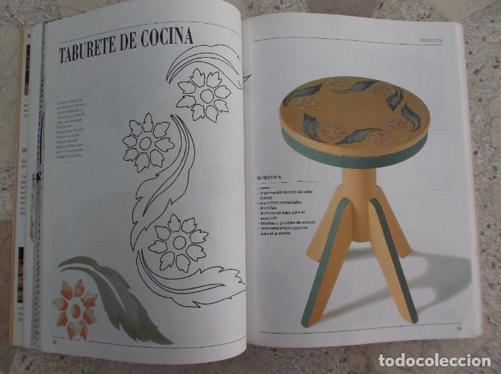 Libros de segunda mano: libro de pintar y decorar muebles de madera, tecnicas, ideas, y proyectos, mery bellentani, drac - Foto 7
