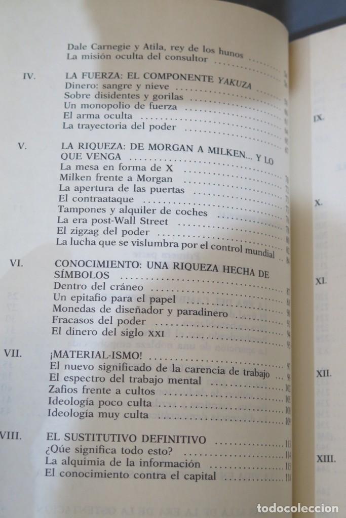 Libros de segunda mano: EL CAMBIO DEL PODER. TOFFLER - Foto 3