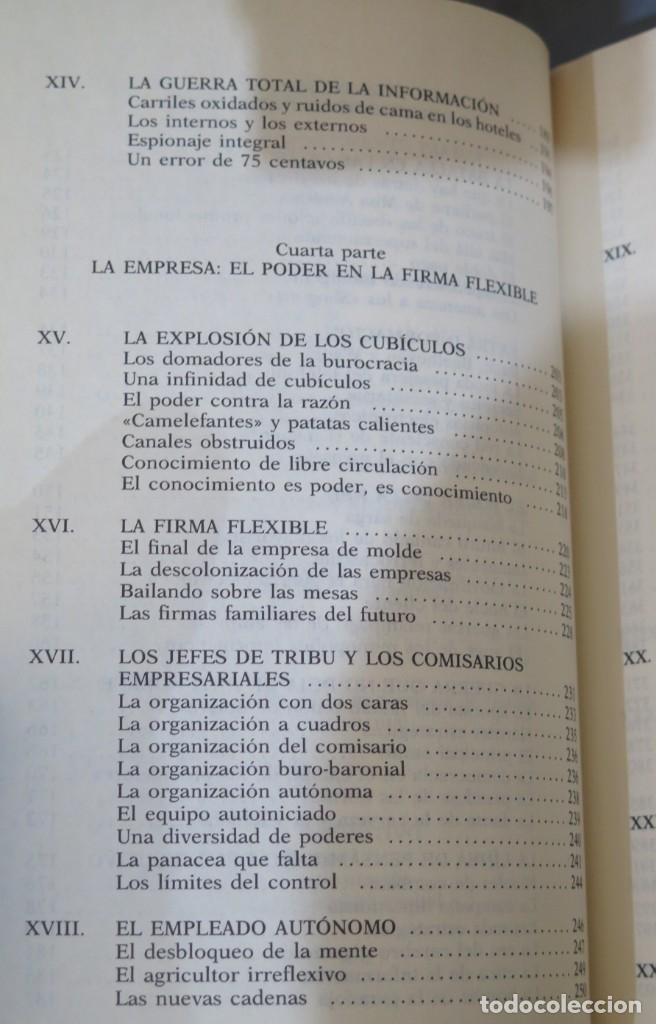 Libros de segunda mano: EL CAMBIO DEL PODER. TOFFLER - Foto 5